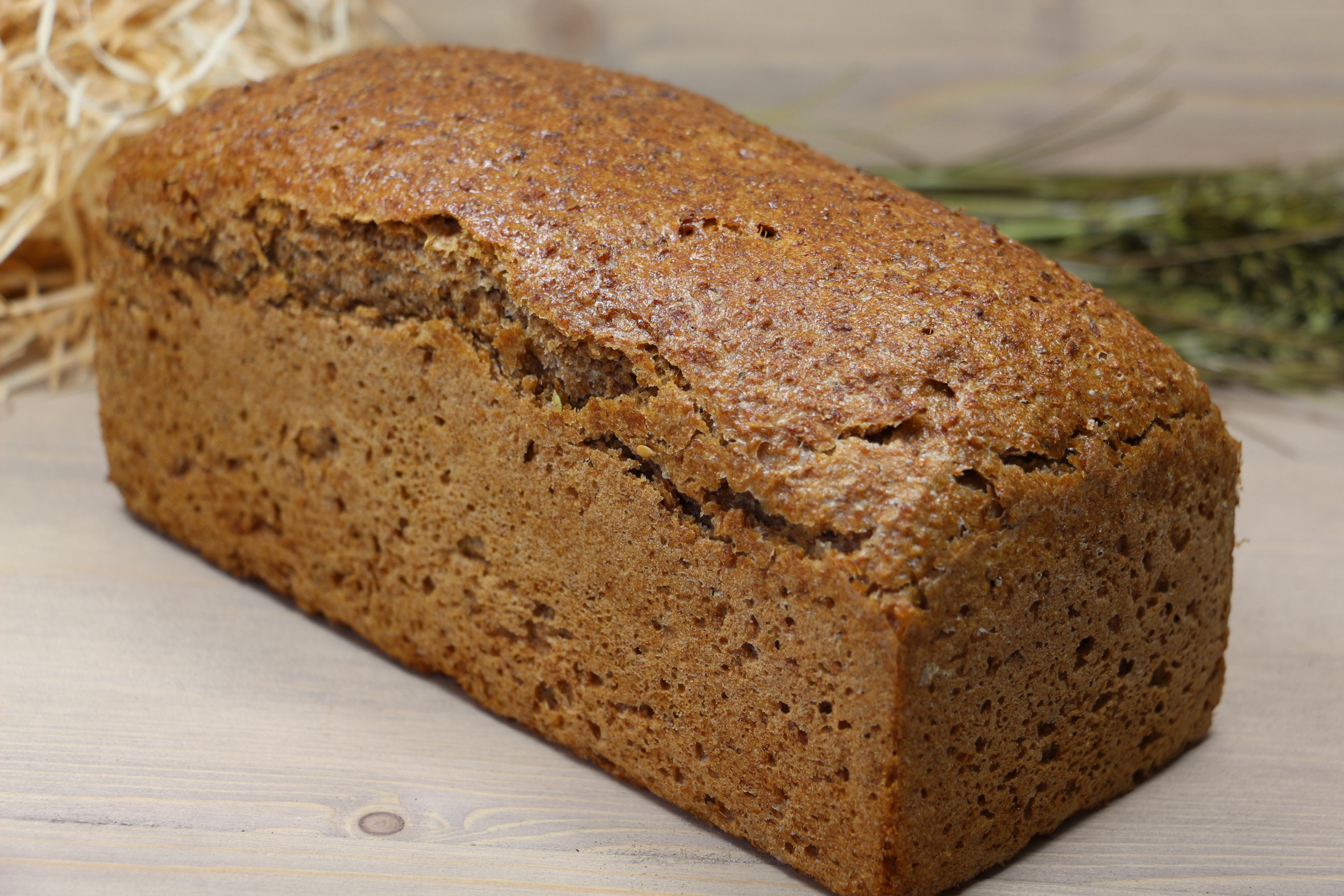 Bio-Roggen-Dinkel-Brot - Laib